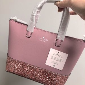 Kate Spade Greta Court Ina Dusty Peony Satchel Crossbody Pink Bag